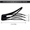 10 Pcs.Black Metal Hair Pins, HairClips, Women's Hair Styling Tool, for Every Day, Parties, Vacation, Broken Hair Fringe