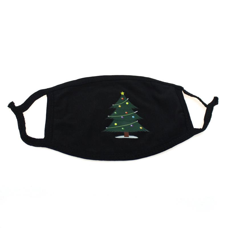 Christmas Cartoon Mouth Mask Cute Santa Claus Dustproof Warm Face Cover