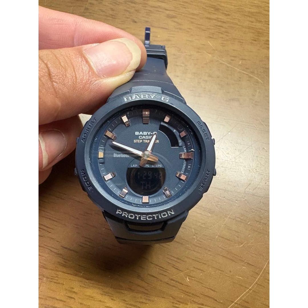 BABY-G Bluetooth watch dark blue