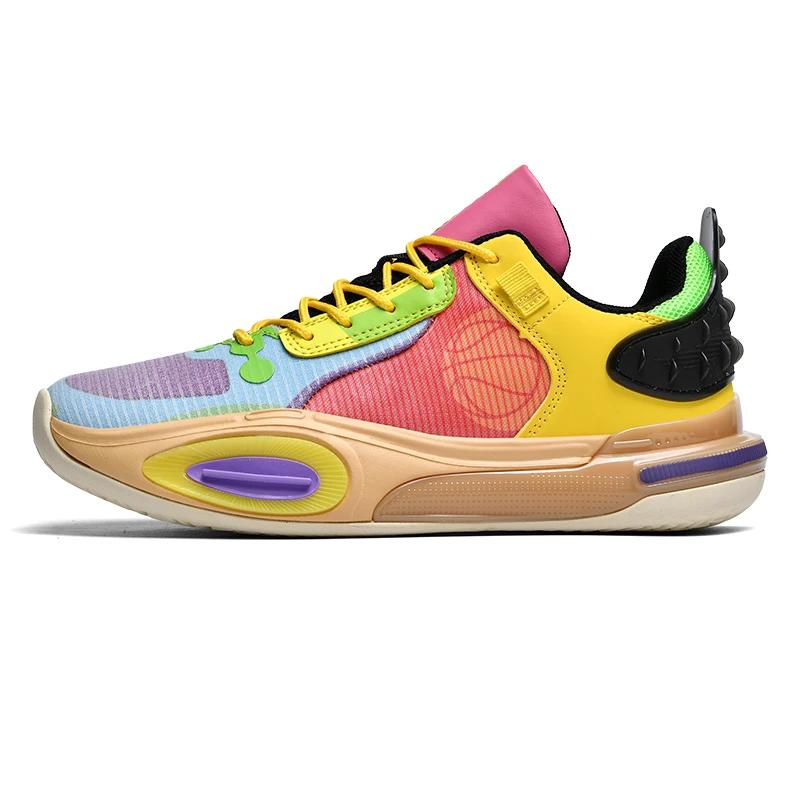 

Мужские баскетбольные кроссовки для студентов, нескользящие, спортивные, оригинальные, мужские, для тренировок на открытом воздухе, дышащие, баскетбольные кроссовки 36