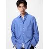 BroadCloth Shirt Long Sleeve Regular Color Stripe C