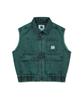 Kodak Rgb Denim Collared Vest Green