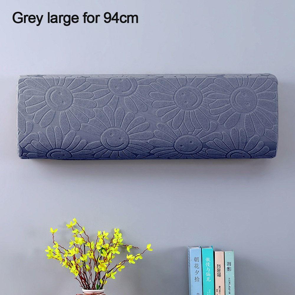 1Pcs Wall Mounted Air Conditioning Cover Elastic Fabric Air Conditioner Protector Fan Dust Cover