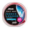 Sanyo Nylon Shock Leader Applaud Saltmax Shock Leader Type N Nylon 50m 90lb Natural Clear