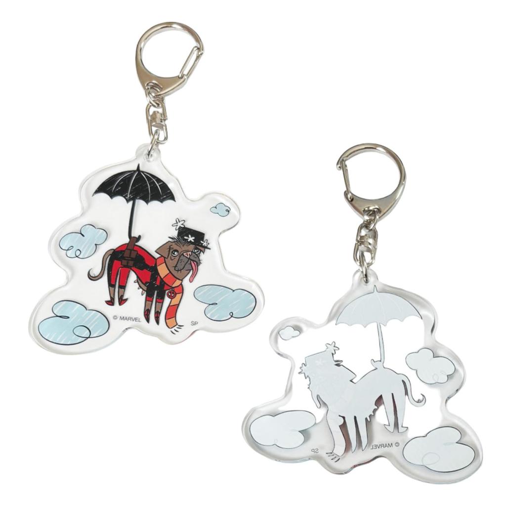 [Small Planet] Marvel Deadpool & Wolverine Blind Acrylic Stand Acrylic Keychain Complete Set of 9 Illustrations
