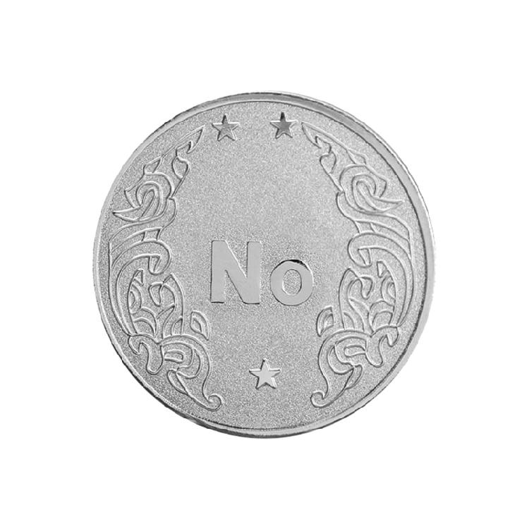 Customizable YES or NO Decision Coin Personalize Your Decision Process
