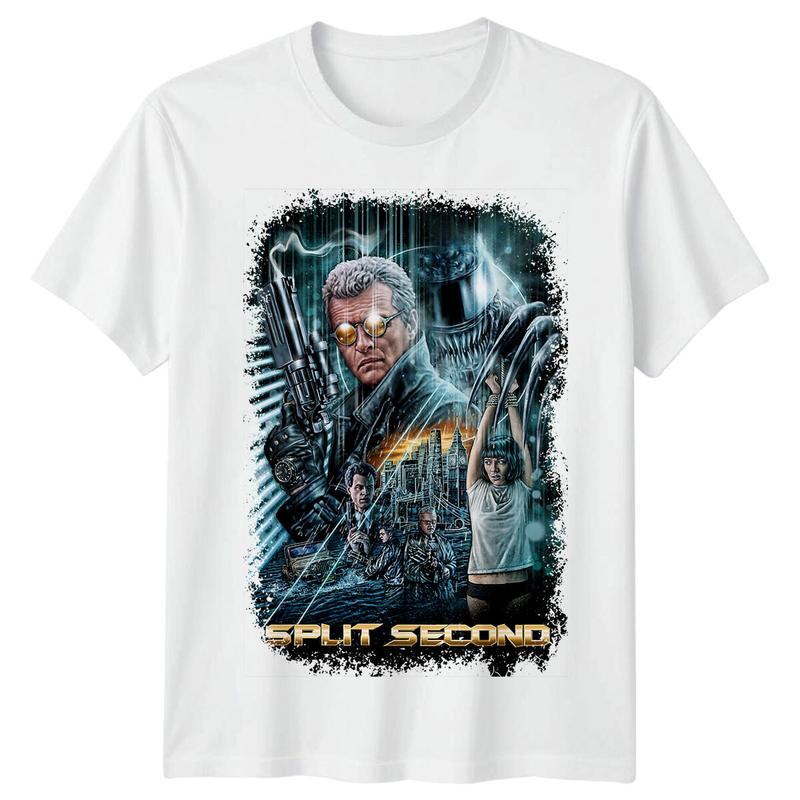 

Split Second (1992) Movie Poster Inspired Unisex T-Shirt Retro 90s Tee Unisex S