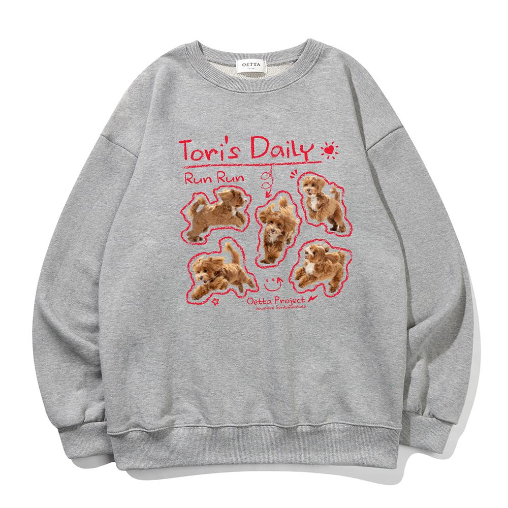 Yda Tori S Day Sweatshirt Gray M