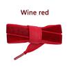 Velvet Flat Shoelaces Snow Yarn Satin Silk Ribbon Shoelace Fashion Sneakers Shoe Laces for Woman 1.5CM Width 100/120/140/160cm