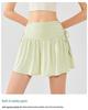 Women's Summer Sports Skort: Breathable, Anti-Exposure, Two-Piece Design for Running, Tennis & Yoga.