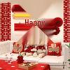 Wedding Room Decoration Set: Living Room Garland for Bride & Groom