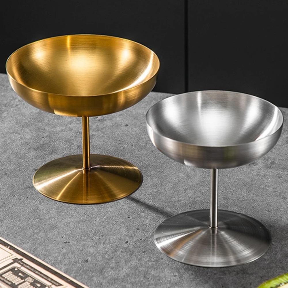Rust-proof Ice Cream Cup Stainless Steel Pudding Cup Multifunctional Goblet  Yogurt