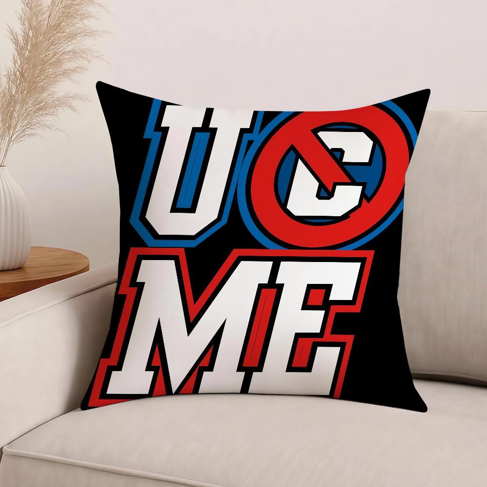 HOT Wrestler J-John C-Cena COOL Pillow Case Office Cushions Suitable For Sofa Car Bedroom Decorative Cushion Cover
