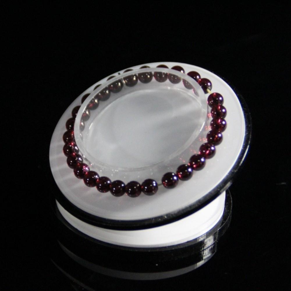 Transparent Bracelet Bangle Display Plate Round Watch Display Rack Fashion Bracelet Organizer