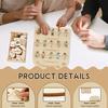 1Set Wood Daily Routine Chart Time Management Kid Visual Schedule Slide Change Wooden Chore Chart Exercise Learning for Children