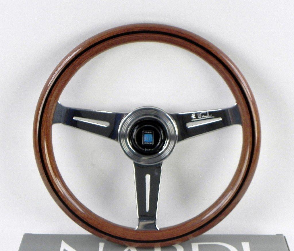NARDI CLASSIC Wood Polished Spoke 330mm Steering Wheel N100 &