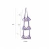 Wall Mounted Hanging Organizer Bag for Ball Storage Door Football Rack Helmet Doll Toy Holder for Bedroom Garage and Sports Room