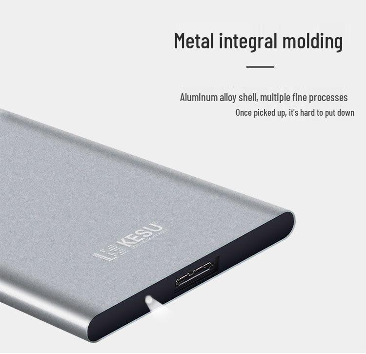 High-Speed 1TB USB 3.0 Tragbare Festplatte, Großkapazität 2TB Externes Speichergerät