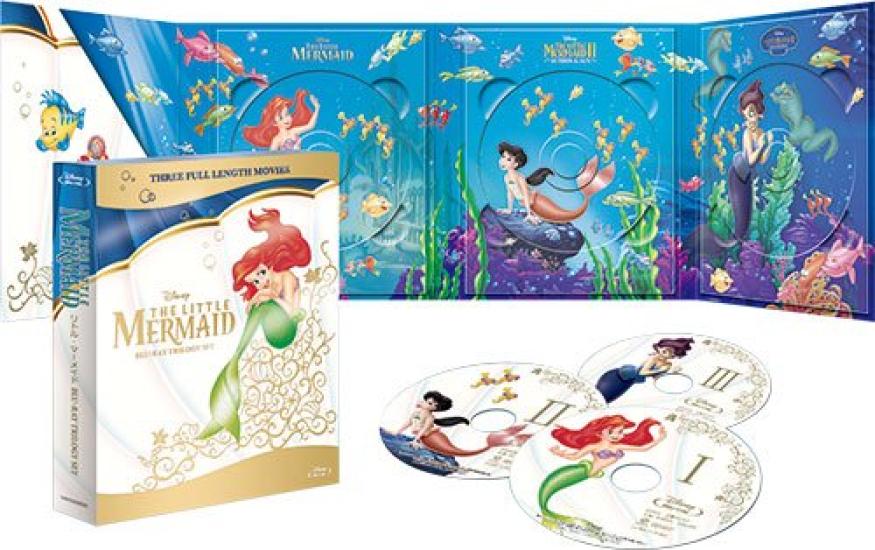 The Little Mermaid Trilogy Set Blu-ray (Limited Edition) [Blu-ray]