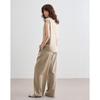Demana Linen Blend Sleeveless Top & Wide-Leg Pants Set
