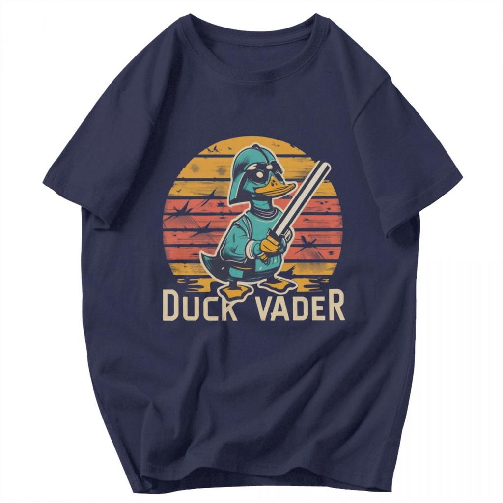 Men T Shirt Vintage Duck Vader Funny Idea Y2K Graphic Anime Unisex Clothes T Shirts