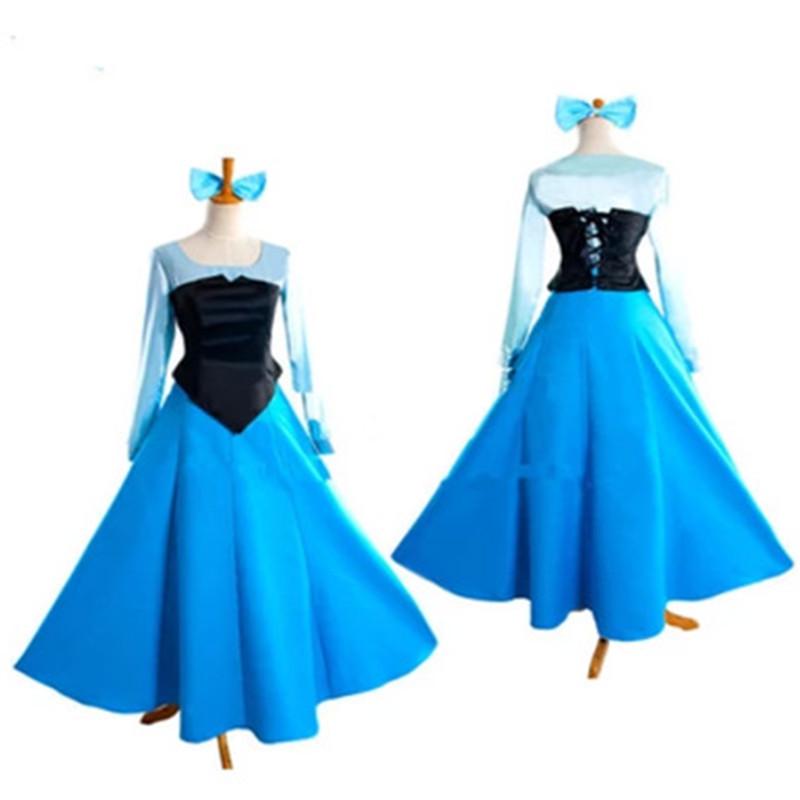 

Ariel s Sea Princess Adult Cosplay Dress for Women M