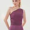 Thin Shoulder Strap Sports Underwear, Fixed Cup Mesh Fabric Running and Fitness Top, Women Wear Yoga Vest On The Outside