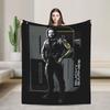 Thunderbolts Bucky Barnes Poster Decke Flanell Winter Soldier Warme Überwurfdecken Flugzeug Reise Zuhause Sofa Plüsch Dünne Steppdecke