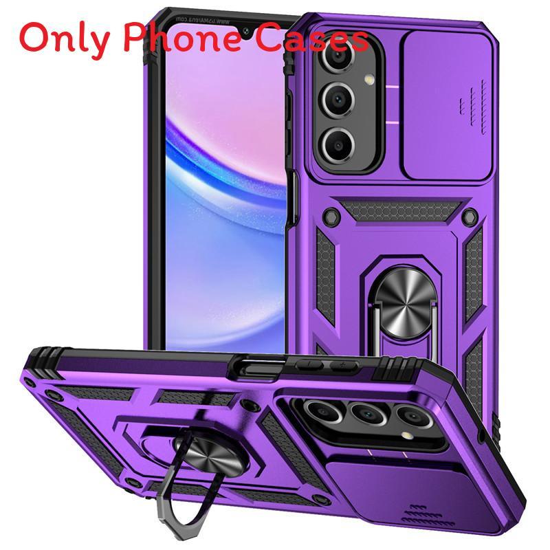 

Dual Layer Shockproof Phone Case With Stand For Heavy Duty Protection Purple S26 Ultra