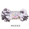 5 Stück 100g/Rolle Flauschiges Fingerloop-Garn Ohne Nadeln Polyester Dickes Riesen-Chenille-Garn für Handgestrickte Decken Schals