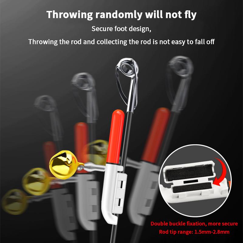 1/2Pcs Electronic Fishing Light Stick Rod Bell Luminous Fishing Float Led Usb Charge Fish Bite Alarm Tackle