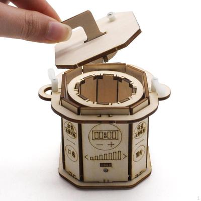 Science Toys Technology Toy Puzzle Assembling Material Pressure Cooker Model Wooden Secondary