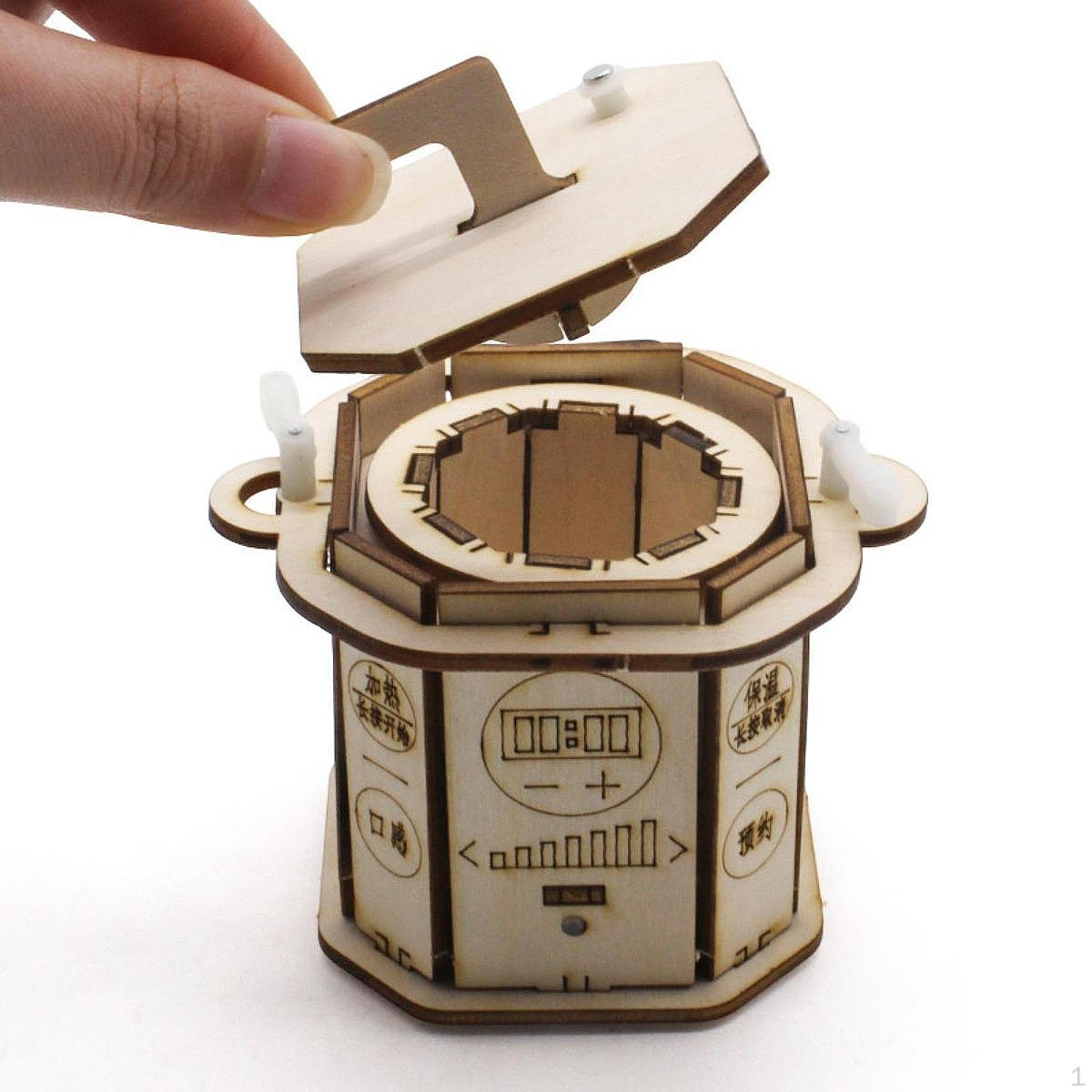 

Научные игрушки Технологическая игрушка Пазл Сборочный материал Модель скороварки Деревянный Средний