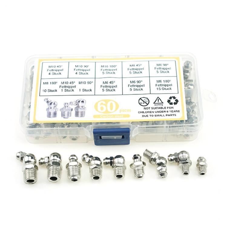 Upgraded Grease Nipple Assortment Conicals Lubrication Nipple for Enthusiasts