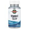 KAL Vitamin E 134mg (200 IU) Softgels, 90 Count
