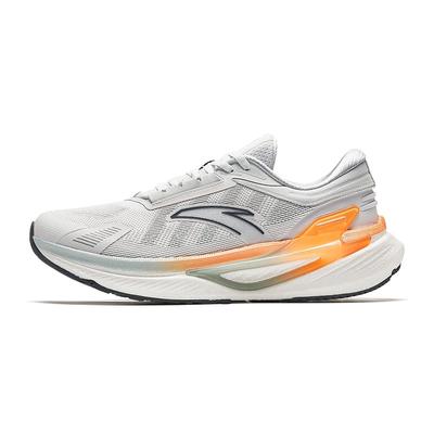 CC Nitrogen Technology Abrasion Resistant Cushioning Low Top Running Shoes Men's Gray Orange 912415551-1