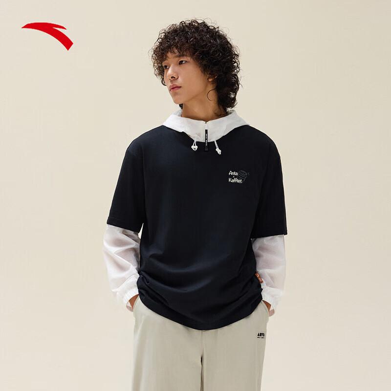 Anta Men s Printed Casual Breathable Knit Sport T-Shirt 2XL