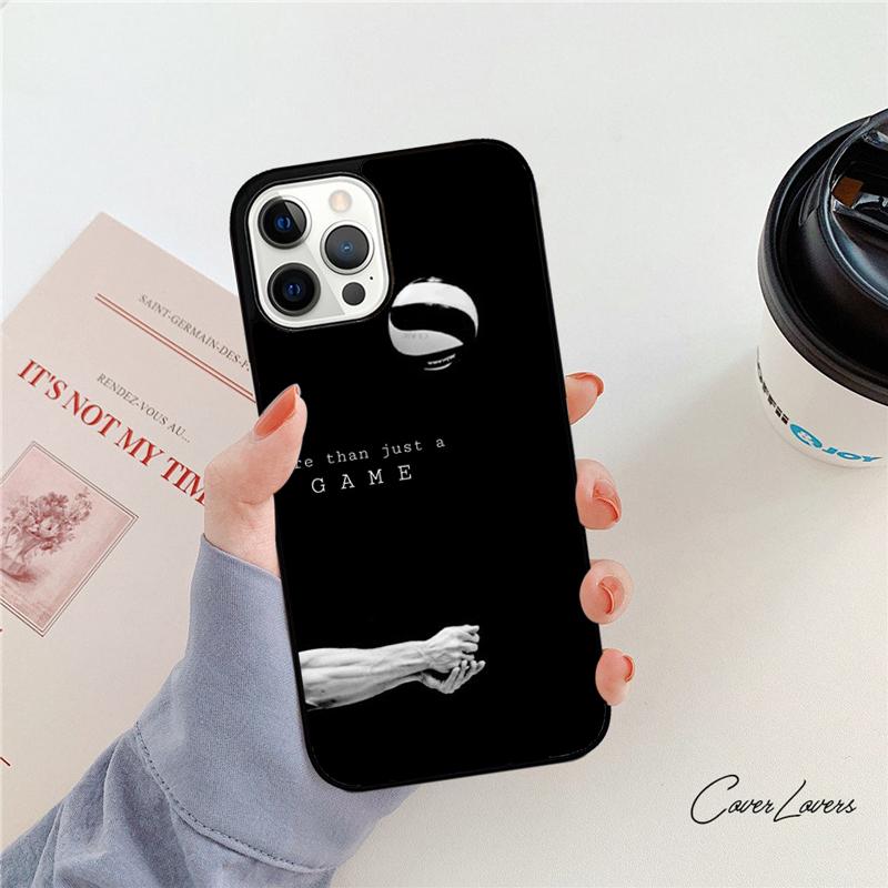 Volleyball Sport Phone Case For iPhone 17 Air 14 15 16 13 12 Max Cover For Apple iPhone 17 Air 11 Pro Max Plus Coque