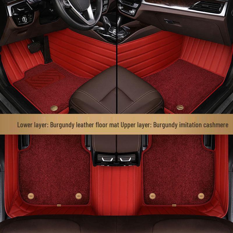 Honda CRV 24-Model Fully Enclosed Genuine Leather Floor Mats (10/22/16)