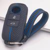 Schlüsselabdeckung für Toyota Raize Yaris Ativ Yaris Cross Veloz Avanza Rush Wigo Daihatsu Rocky Wabenstruktur Rutschfester Griff Smart-Fernbedienungsschlüssel-Schutz