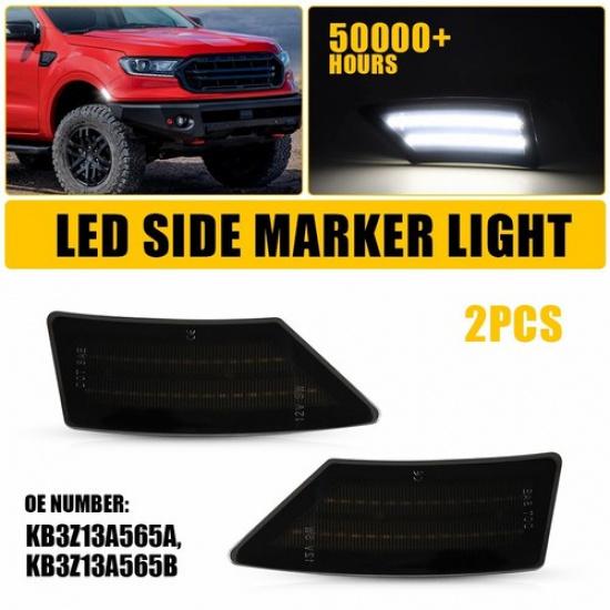 LED Fender Side Marker Light Front Bumper Signal Lamps For - Ford Ranger