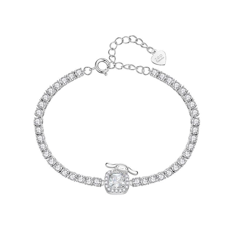 Cinnamoroll Bowknot Sugar Cube Bracelet