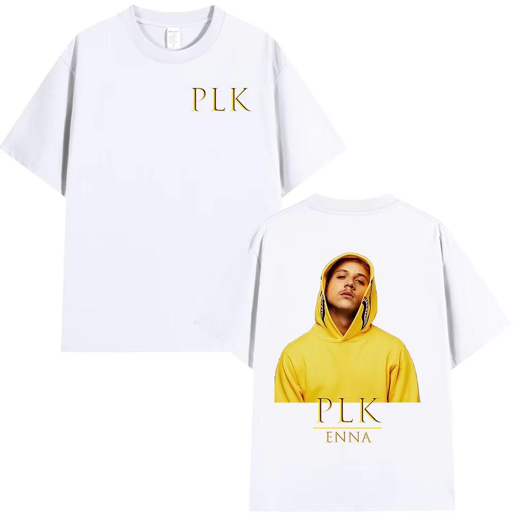 Rapper Plk Enna Album Graphic Tshirt Men Women Fashion Pop Music Tshirt Male Casual Cotton T Shirts Vintage Hip Hop T Shirts