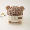 Winter Strick-Ohrenschützer Mütze Winddichte Ohrschützer Mütze Neue Haube Beanie für Baby