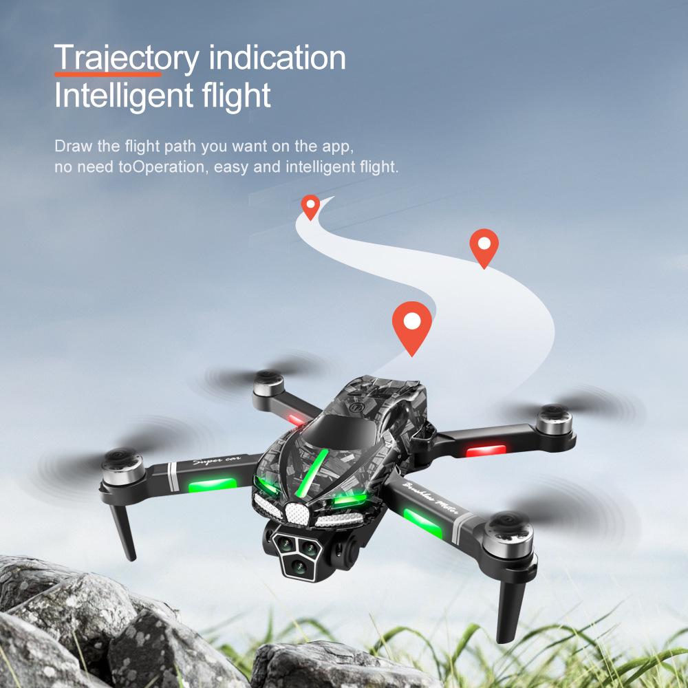 V186 Foldable 8K HD Drone with Three Cameras & Obstacle Avoidance