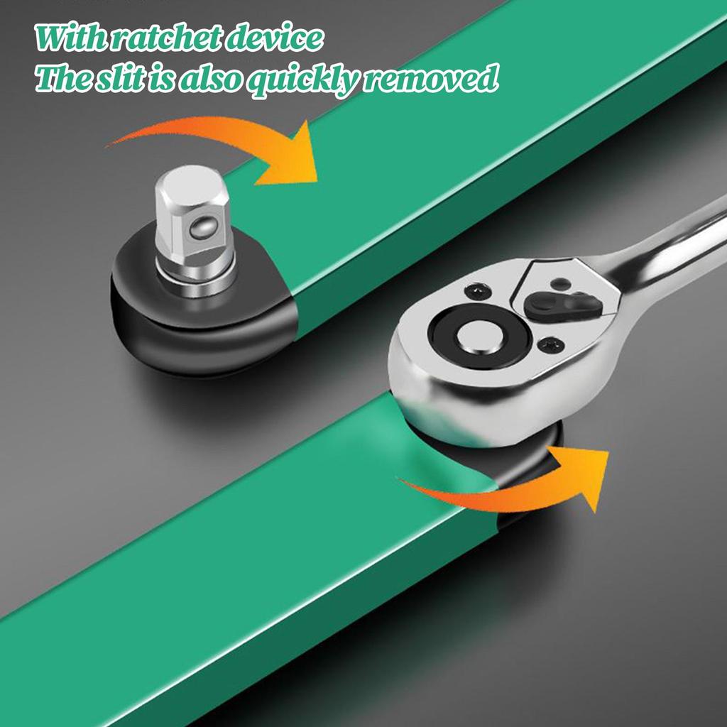 Extended Wrench Multi-function adjustable Extension Wrench dual-purpose double-ended Manual Offset Extender Automobile Repair