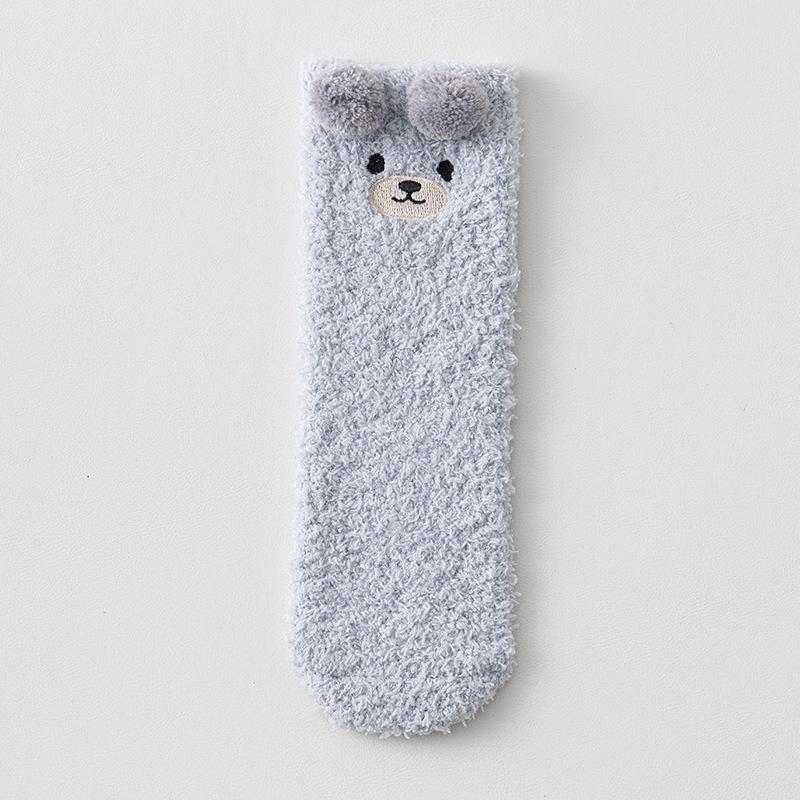 Cozy Over-Knee Fleece Socks for Infants & Toddlers (0-3 Years) - Warm, Thick, Seasonal Wear