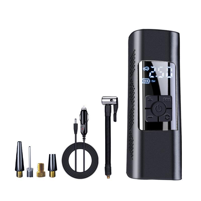Universal Multifunction Electric Bicycle and Car Pump Bicycle air Pump with Light