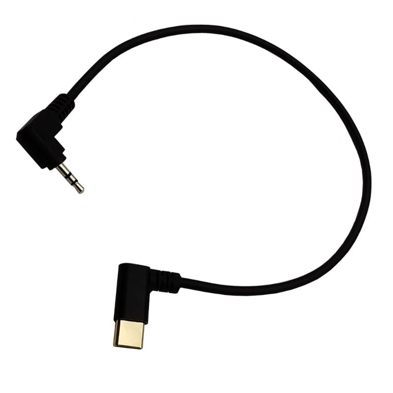 Type C To 2.5mm Audios Adapter Cable Gold Plate Connectors USB C To Headphone Adapter for Car Stereos Headphone