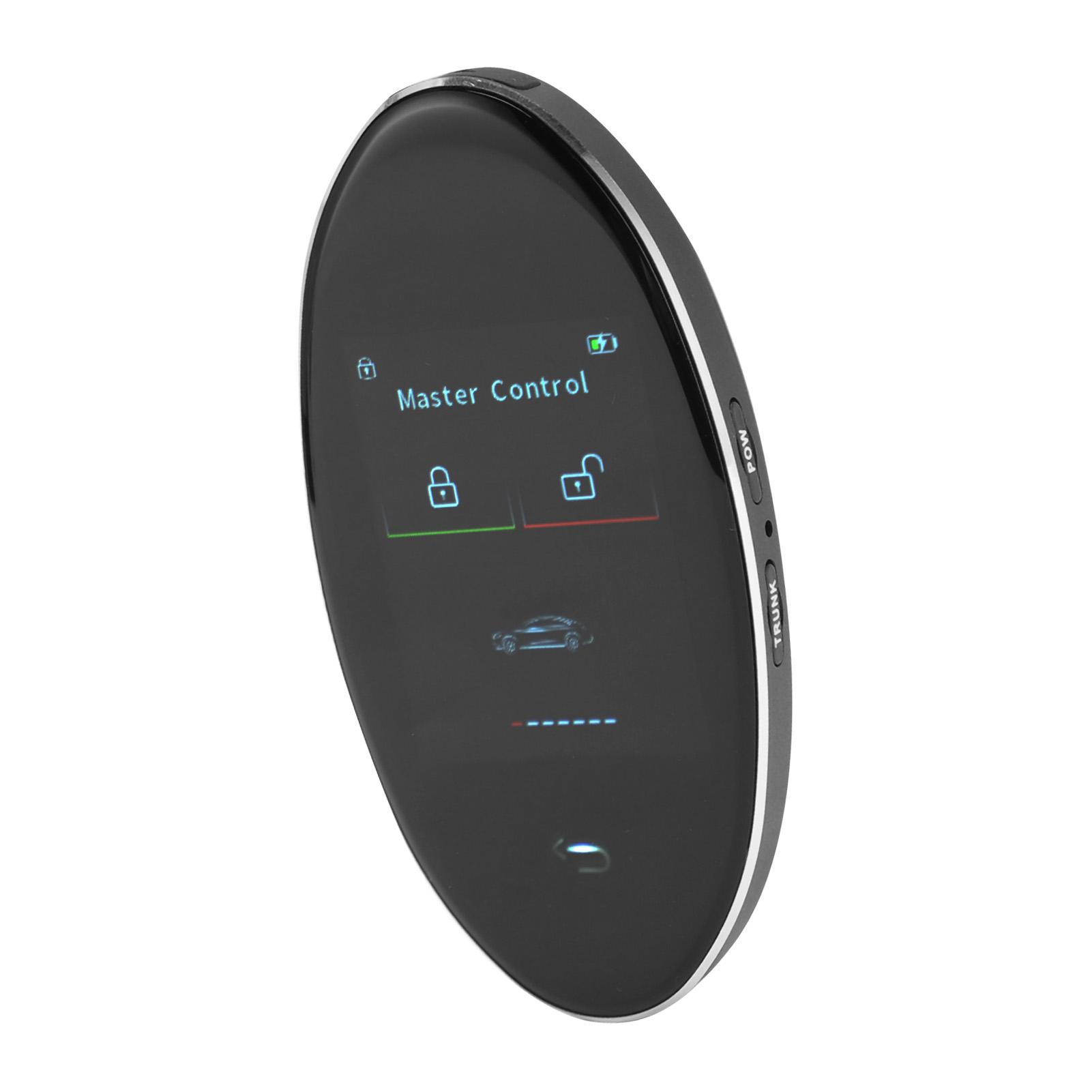 Smart Remote Car Key with LCD Anti Lost Keyless Entry Remote Key for One Button Start Vehicle